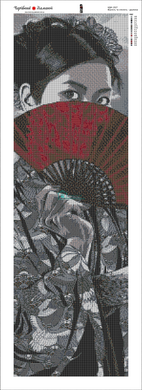 2 600 грн  Діамантова мозаїка КДИ-1581 Набір алмазної вишивки диптих Японія