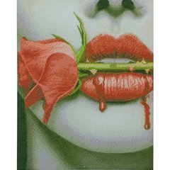 533 грн  Алмазная мозаика Набор для творчества алмазная картина Спокуса троянди, 40х50 см, D0044