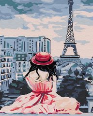 329 грн  Живопись по номерам BK-GX30471 Набор-раскраска по номерам Девушка в Париже
