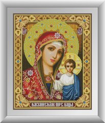 644 грн  Алмазная мозаика 30646 Набор алмазной мозаики Казанская Пресвятая Богородица