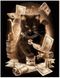 PGX8911 Розмальовка за номерами Грошовий кіт, В картонній коробці