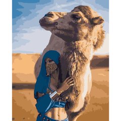 315 грн  Живопись по номерам Набір для розпису по номерах Верблюд у Сахарі,40х50 см, GS199