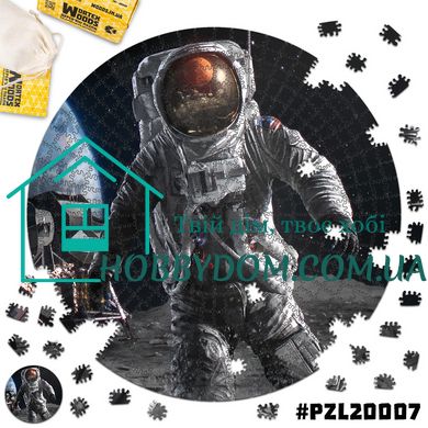 PZL20007 Деревянный Пазл Космонавт