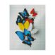FA40639 Набор алмазной мозаики на подрамнике Яркие бабочки
