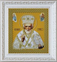 776 грн   P-270 Ікона святителя Миколая Чудотворця (золото) Набір для вишивання бісером