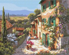 339 грн  Живопись по номерам BK-GX4833 Картина-раскраска по номерам Солнечная Сицилия