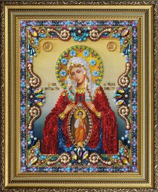 1 212 грн   Р-401 Ікона Божа Матір Помічниця в родах Набір для вишивки бісером