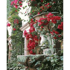 395 грн  Живопись по номерам VA-3217 Набор для рисования по номерам Сад красных цветов