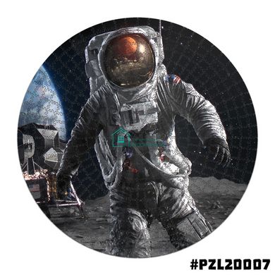 PZL20007L Дерев'яний Пазл Космонавт