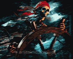 399 грн  Живопись по номерам PN5467 Картины по номерам Пираты Карибского моря