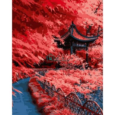 315 грн  Живопис за номерами Набір для розпису по номерах Червоне листя Японії, 40х50 см , DY275