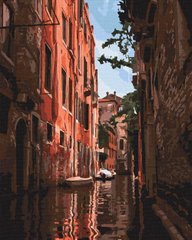 295 грн  Живопись по номерам 11214-AC Картина-раскраска по цифрам Канал Каннареджо. Венеция