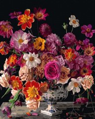 339 грн  Живопис за номерами ATG00110 Картина за номерами Натюрморт квітів у вазі 40 х 50 см
