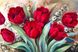 КДИ-0645 Набор алмазной вышивки Красные тюльпаны. Художник Douglas Frasquetti
