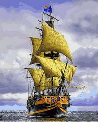 459 грн  Живопис за номерами VP888 Розмальовка за номерами Піратський корабль