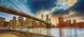 АЛМ-116 Набор алмазной мозаики Бруклинский мост, 40*90 см, Нет