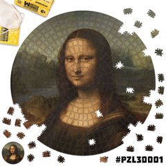 PZL30001L Деревянный Пазл Мона Лиза