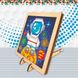 DMW-007 Набор алмазной живописи на деревяной основе Космонавт
