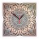 MCLO10017 Деревянные часы Мандала, ~28-30 см