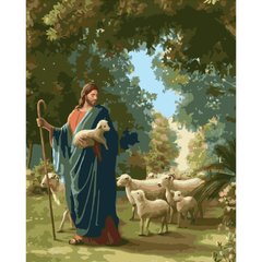 315 грн  Живопис за номерами Набір для розпису по номерах Пастир Божий, 40х50 см , GS449