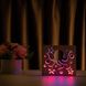 Світильник нічник ArtEco Light з дерева LED Морський восьминіг, з пультом та регулюванням кольору, подвійний RGB
