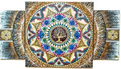 2 950 грн  Алмазная мозаика КДИ-1326 Набор алмазной вышивки Мандала - Дерево Любви в круге Жизни
