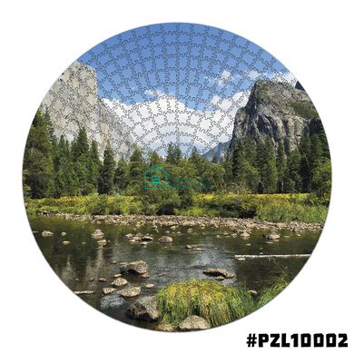 PZL10002 Деревянный Пазл Йосемитская долина