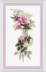 357 грн   VN-015 Розовая нежность Набор для вышивания нитками