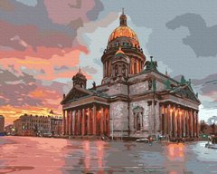 329 грн  Живопись по номерам BK-GX7966 Набор для рисования картины по номерам Петербургский собор