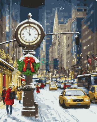 335 грн  Живопись по номерам PN9204 Картины по номерам Зима в Нью-Йорке