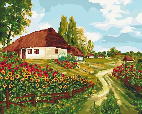 299 грн  Живопис за номерами KH2277 Картина-розмальовка Українськими стежками