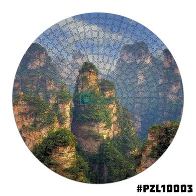 PZL10003 Деревянный Пазл Горы Тяньцзи