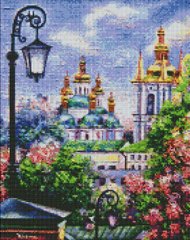 535 грн  Алмазная мозаика AMO7245 Алмазная вышивка Киев Златоверхий весной 40 х 50 см