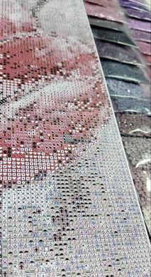 660 грн  Алмазная мозаика АЛМ-162 Набор алмазной мозаики Розовые маки, 40*50 см
