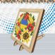 DMW-014 Набор алмазной живописи на деревяной основе Цветочный венок