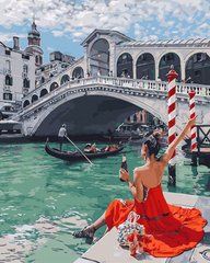 339 грн  Живопись по номерам ANG168 Картина раскраска Праздник в Венеции 40 х 50 см
