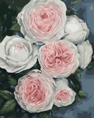 329 грн  Живопись по номерам BK-GX40586 Набор для рисования картины по номерам Бутоны пышных роз