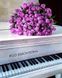 TN945 Набор алмазной мозаики на подрамнике Цветы на рояле