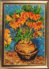 660 грн   170 Цветы в медной вазе (по мотивам В. Ван Гога) Набор для вышивки бисером