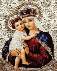 279 грн  Живопис за номерами BK-GX3475 Ікона Божої матері Набір-картина по номерам