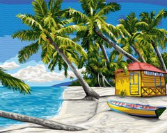 279 грн  Живопис за номерами BK-GX24112 Набір для малювання за номерами Райський острів