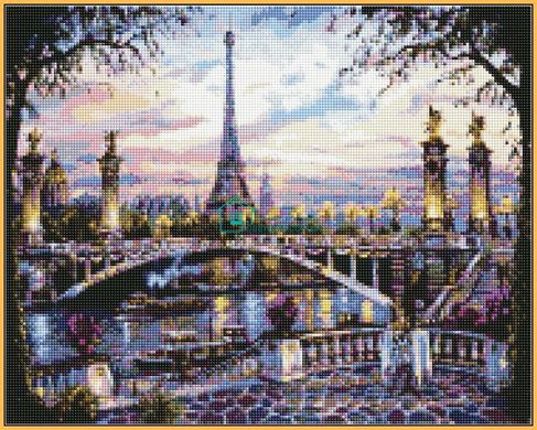 639 грн  Алмазная мозаика ST397 Воспоминания о Париже Набор алмазной вышивки на подрамнике