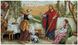 SS808 Набор алмазной мозаики 40х70 Иисус у Марты и Марии