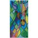BA-0008 Набор алмазной мозаики на подрамнике Разноцветный жираф, 50х25 см