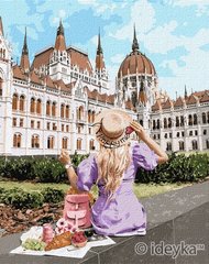 329 грн  Живопись по номерам KH4780 Картина для рисования по номерам Выходные в Будапеште