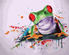 339 грн  Живопис за номерами BK-GX28429 Набір для малювання по номерам Яскраве жабеня