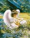VP900 Розмальовка за номерами Ангелочок з кроликом