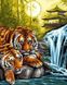 DM-285 Набір діамантового живопису Тигри на відпочинку