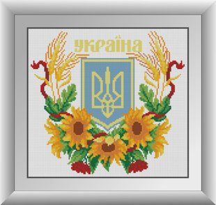30085 Герб України 2 Набір алмазної мозаїки