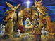 КДИ-1359 Набор алмазной вышивки Рождество Христово